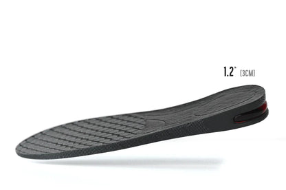 Beckett Sole Booster insole showing a cushioned, transparent design with branding detail for added height and comfort.