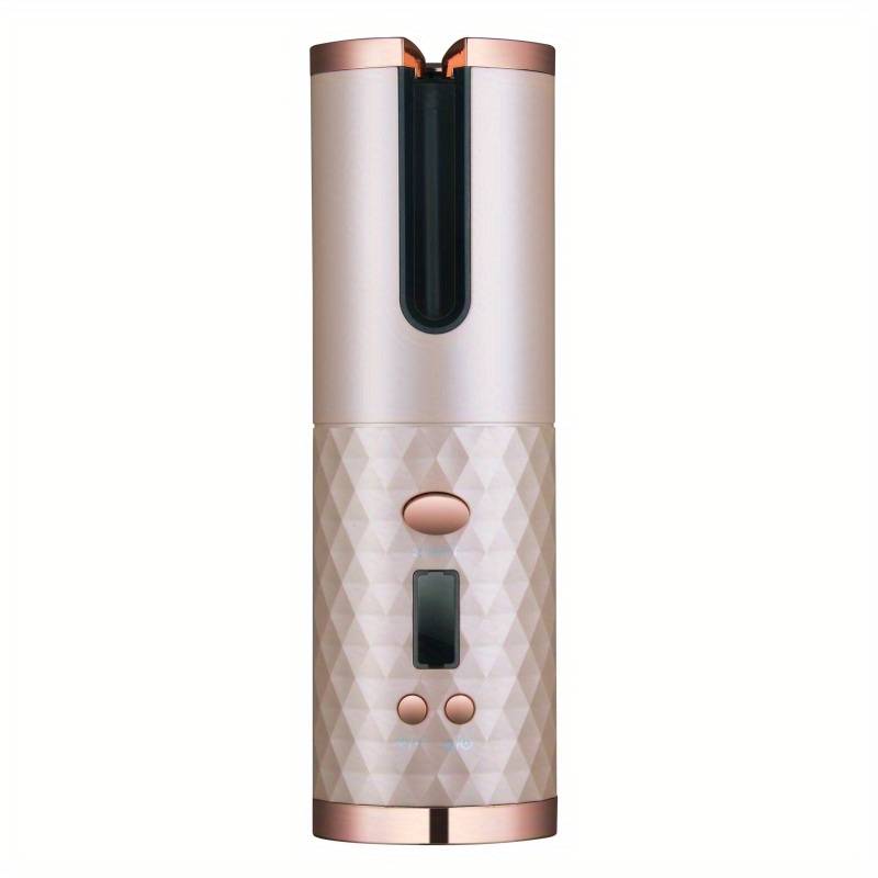 Beckett portable hair curler with compact design and digital controls, suitable for quick, on-the-go curling styling.