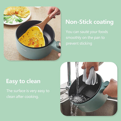 Beckett heated portable pot with digital control and stainless steel body, ideal for cooking and heating on the go