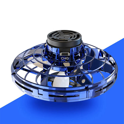 Beckett Flying Spinner toy with vibrant colors and rotating blades, designed for outdoor play and entertainment.