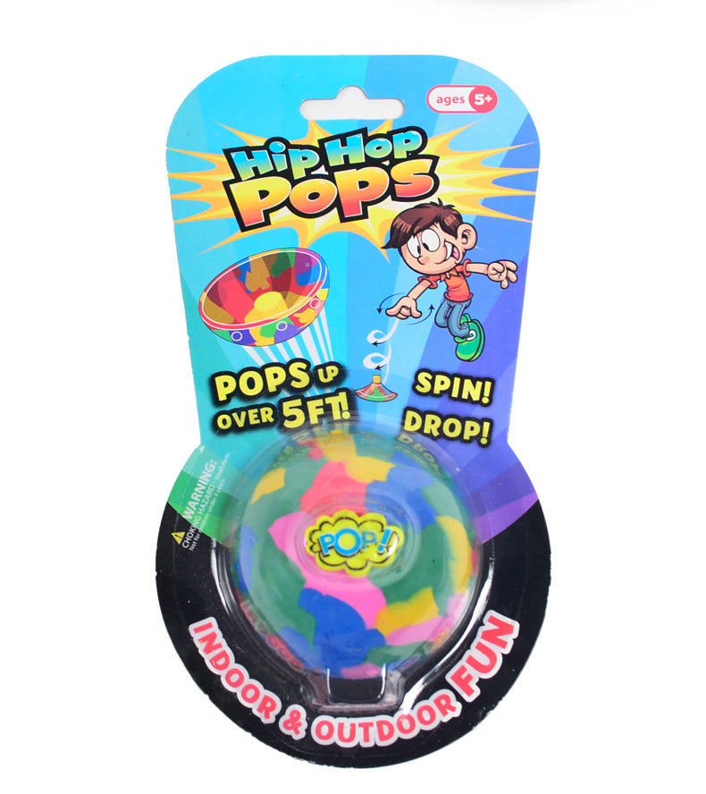 Beckett Fidget Bouncer toy featuring colorful bouncing balls and a flexible frame, designed for stress relief and sensory play.