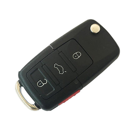 Beckett compartment car key safe with secure stash compartment for hiding small valuables inside a car key.