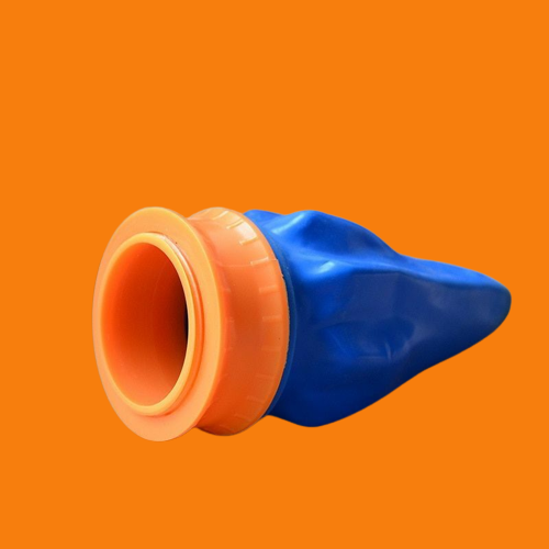 Beckett Slingshot Cup with colorful design and ergonomic grip, shown on a plain background.