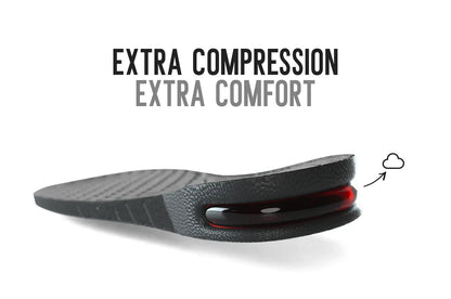 Beckett Sole Booster in extra comfort style, showing the cushioned insole designed to add height and comfort for footwear.